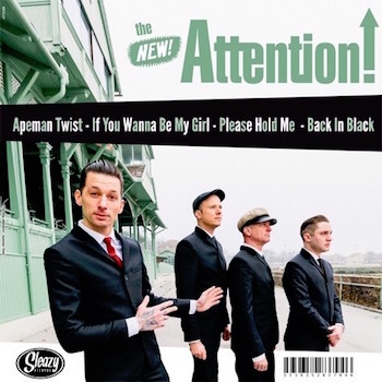 King D And The Royals .../ The New Attention! - Split (Ltd 10")